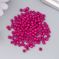 Бисер круглый 6/0 "Розовый перламутр" 20 гр