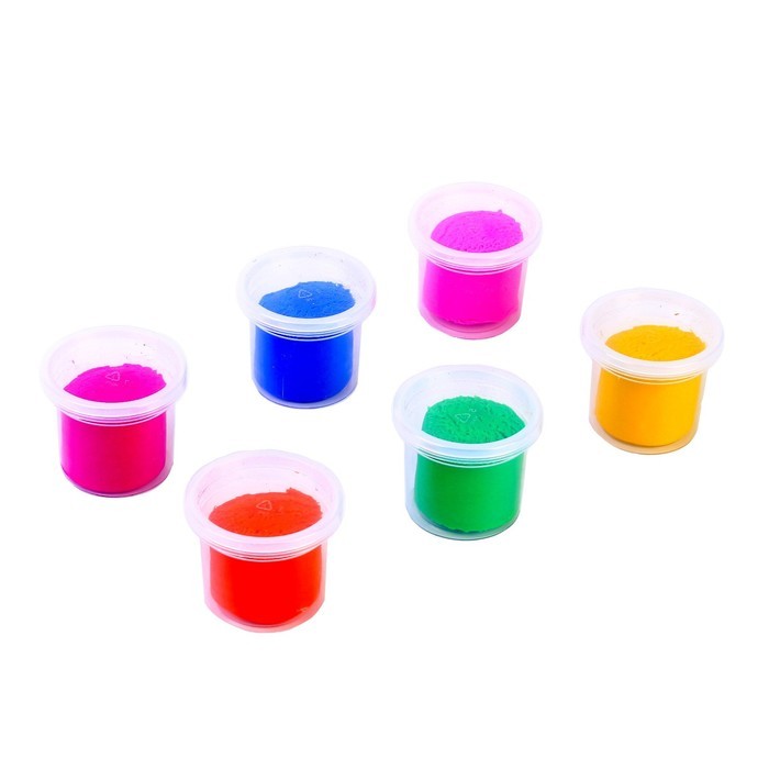 Тесто для лепки «Пластишка № 1», 6 цветов по 80 г