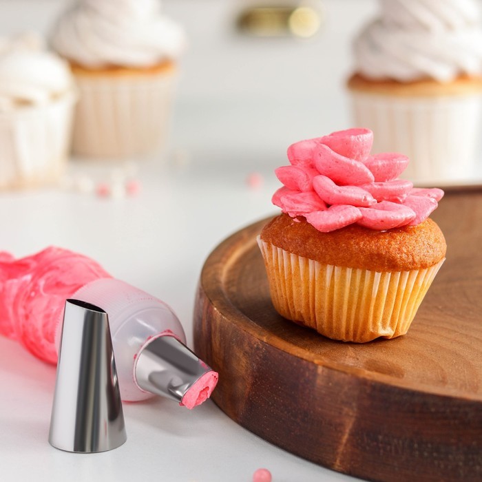 Насадка кондитерская «Лепесток», d=2,5 см, вых. 1,2 см