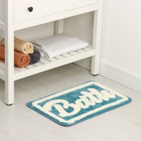 Коврик для ванной и туалета SAVANNA Bath, 40×60 см, голубой