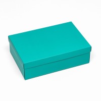 Коробка подарочная складная, упаковка, «Изумрудная», 30×20×9 см