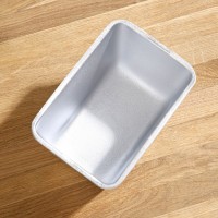 Хлебная форма, 14,5×10×10 см, цвет серебряный