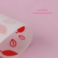 Коврик для выпечки армированный Доляна «Макарун», силикон, 40×30 см