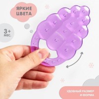 Прорезыватель охлаждающий «Виноградик», цвет МИКС