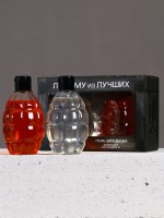 Подарочный набор «Лучшему из лучших», гель для душа и шампунь для волос, 2×250 мл, HARD LINE