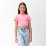 Футболка для девочки MINAKU, цвет розовый, рост 146 см Футболка для девочки MINAKU, цвет розовый, рост 146 см