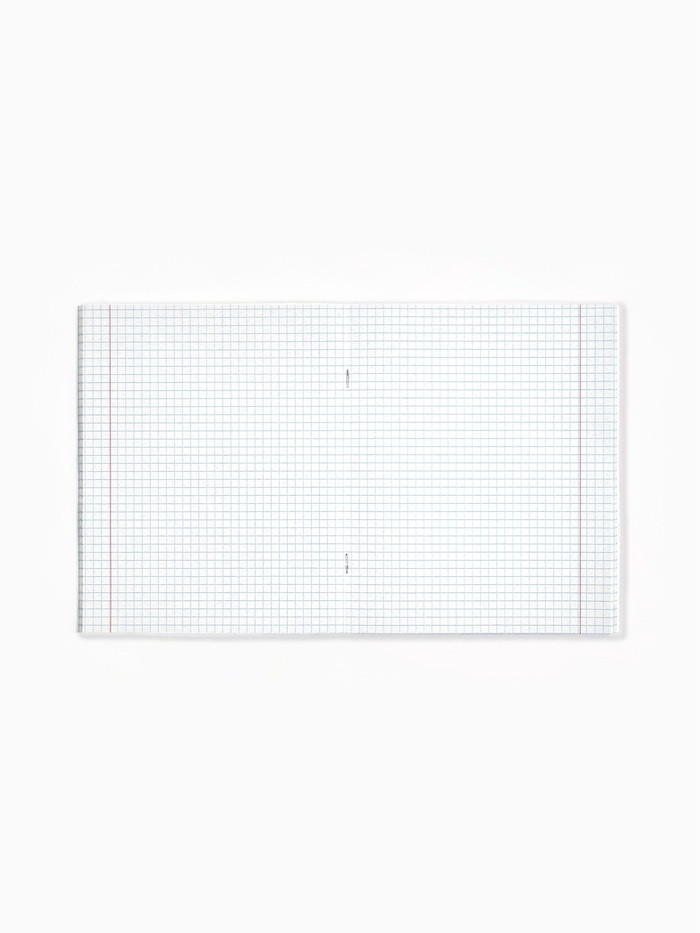 Тетрадь в клетку, 48 л., А5, на скрепке, блок №1 Sand МИКС