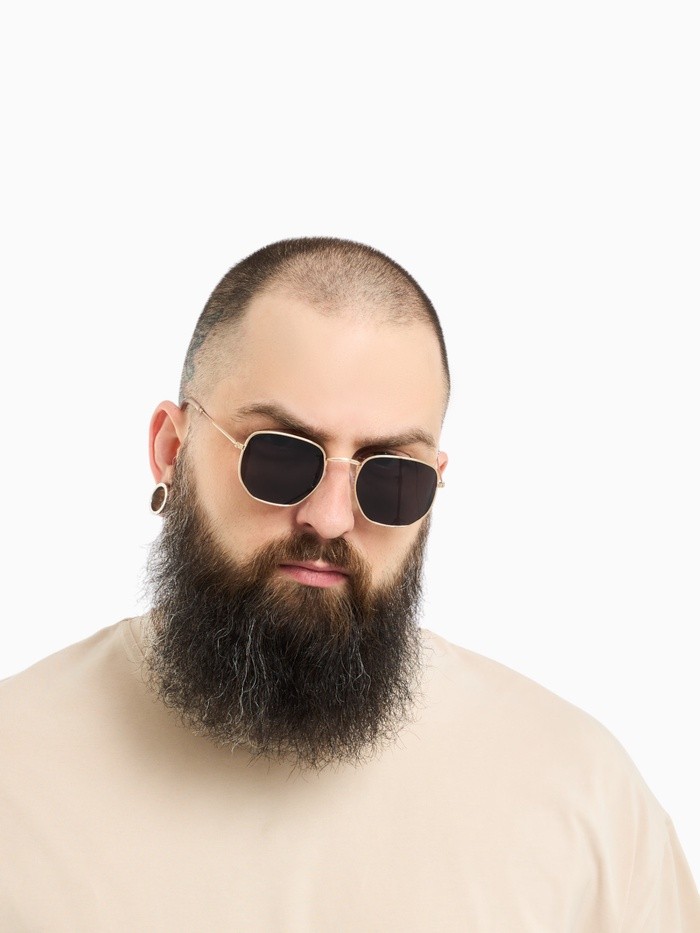 Очки солнцезащитные OneSun, uv 400, 12×13×4.5 см, линза 4.5×5.5 см