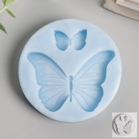 Молд силикон "Бабочка" 3,7х3 см МИКС