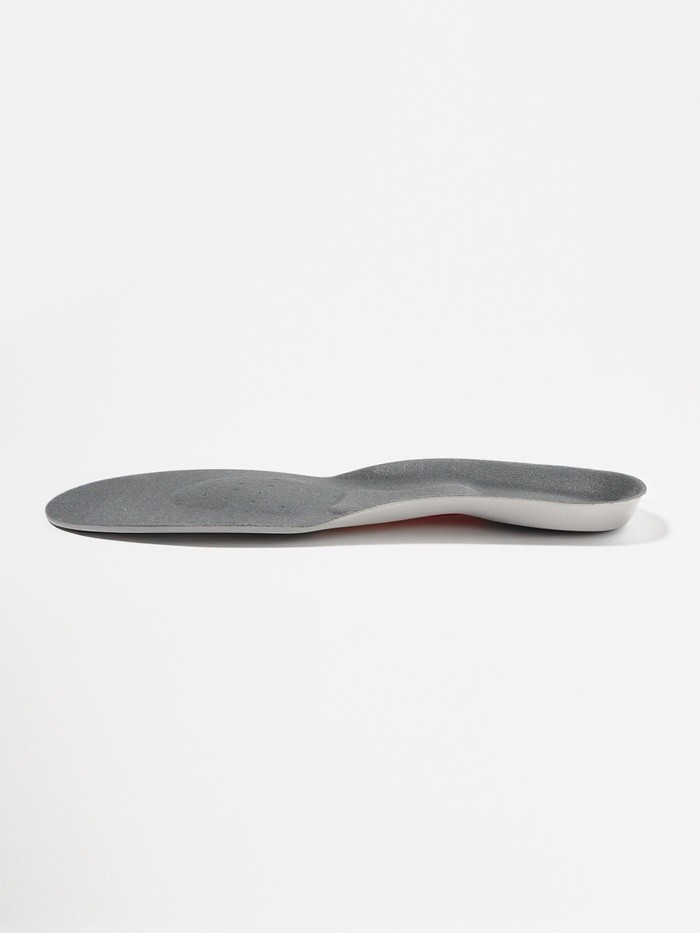 Стельки для обуви, спортивные, универсальные, амортизирующие, дышащие, р-р RU до 47 (р-р Пр-ля до 46), 29.5 см, пара, серые