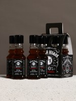 Гель для душа «Крутой мужик», набор 4 шт. × 100 мл, Чистое счастье