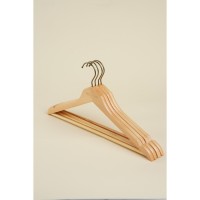 Плечики - вешалки для одежды SL Home, 4 шт., дерево лотос, 44×24.5 см