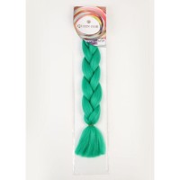 ZUMBA Канекалон однотонный, гофрированный, 60 см, 100 гр, цвет бирюзовый(#AY24)