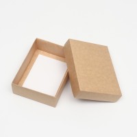 Коробка складная, крафт, крышка дно, 16.5×12.5×5.2 см