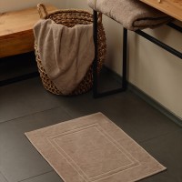 Коврик махровый SL HOME: Basic «Саббиа», 50×70 см, хлопок 100%