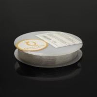 Нить силиконовая (резинка) d=0.5 мм, L=10 м, прозрачная