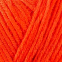 Пряжа 100% акрил "Softy Kids" 90м ±5м 50 гр цвет 08 яркий оранж
