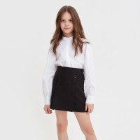 Юбка для девочки MINAKU, чёрная, рост 152 см