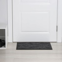 Коврик придверный Доляна «Welcome листья», влаговпитывающий, 40×60 см, МИКС