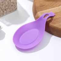 Подставка под ложку Доляна «Симпл», 21×10 см, цвет МИКС