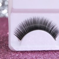 Ресницы накладные «Волшебный взгляд», с клеем, цвет чёрный