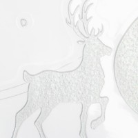 Наклейки новогодние «Добро пожаловать»,с блестящей пластизолью, 29,7 х 42 см