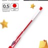 Ручка гелевая Calligrata, красный стержень, узел 0.5 мм