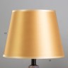 Настольная лампа "Гелия" Е27 40Вт баклажановый-золотой 20х20х32 см
