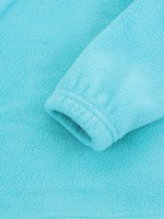 Костюм детский (кофта, брюки) флисовый «Крошка Я» Wild child, рост 74-80 см, бирюзовый