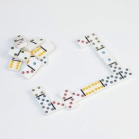 Домино 28 шт, 10 x 16 см, костяшка 1 х 2.8 х 1.5 см