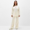 Свитшот женский MIST Cozy style, молочный, размер 52