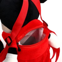 Рюкзак детский для девочки, мягкая игрушка, 50×20×10 см, Минни Маус