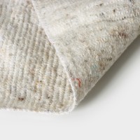 Салфетка - тряпка хозяйственная Доляна, 50×60 см, плотность 180 г/м², строчка 2.5 мм, с оверлоком, белая