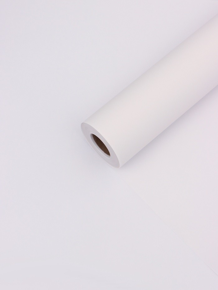 Пленка для цветов, матовая, белый, 0.57×30 м ±5 %, 50 мкм
