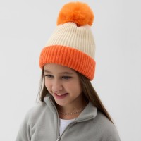 Шапка детская MINAKU, размер 48-50, оранжевая