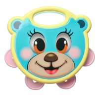 Погремушка - бубен Крошка Я «Малыши», от 3 мес., МИКС