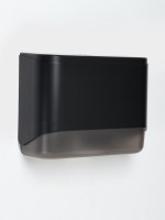 Диспенсер для бумажных полотенец в листах SAVANNA, пластик, чёрный