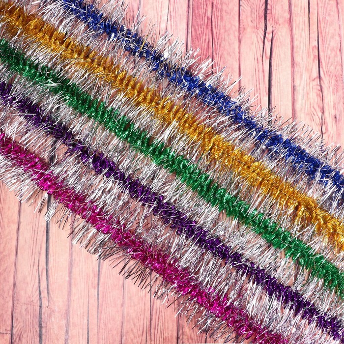 Мишура новогодняя «Зимнее волшебство. Фонарик ёжик», d-7 см, 200 см, МИКС