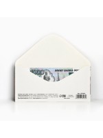 Конверт для денег «Купюры в кошельке», 16.5×8 см