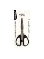 Ножницы канцелярские 17.4 см, Calligrata TOP, офис пластиковые ручки, европодвес