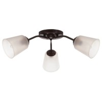 Люстра "Онлайн" (цилиндр) 3х15Вт Е27 МОДЕЛЬ: BR 00214 венге/прозрачный