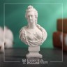 Бюст "Императрица Екатерина I" белый