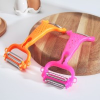 Овощечистка универсальная Доляна 6 в 1, 20×10 см