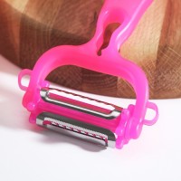 Овощечистка универсальная Доляна 6 в 1, 20×10 см