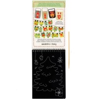 Гравюра детская «Активити-книга», 5 гравюр с заданиями, 12 стр.