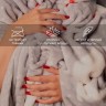 Плед LoveLife "Северные мишки" 180*200 см,100% п/э, велсофт 280 гр/м2