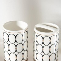 Набор аксессуаров для ванной комнаты «Джеки», 4 предмета (мыльница, дозатор для мыла, 2 стакана)