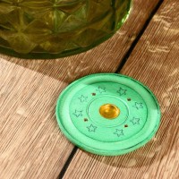 Подставка под благовония "Яркие цвета" 10х10х1 см МИКС