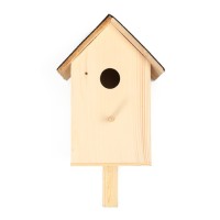 Скворечник «Теремок», 13 × 13 × 24 см