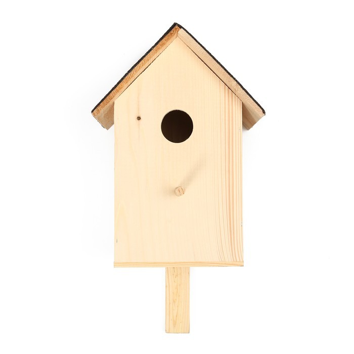 Скворечник «Теремок», 13 × 13 × 24 см